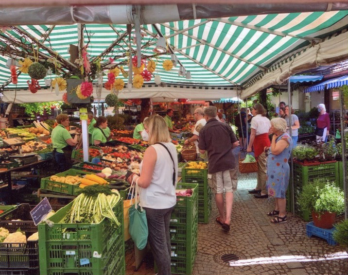 Frische-Eldorado in insgesamt zehn Marktständen.