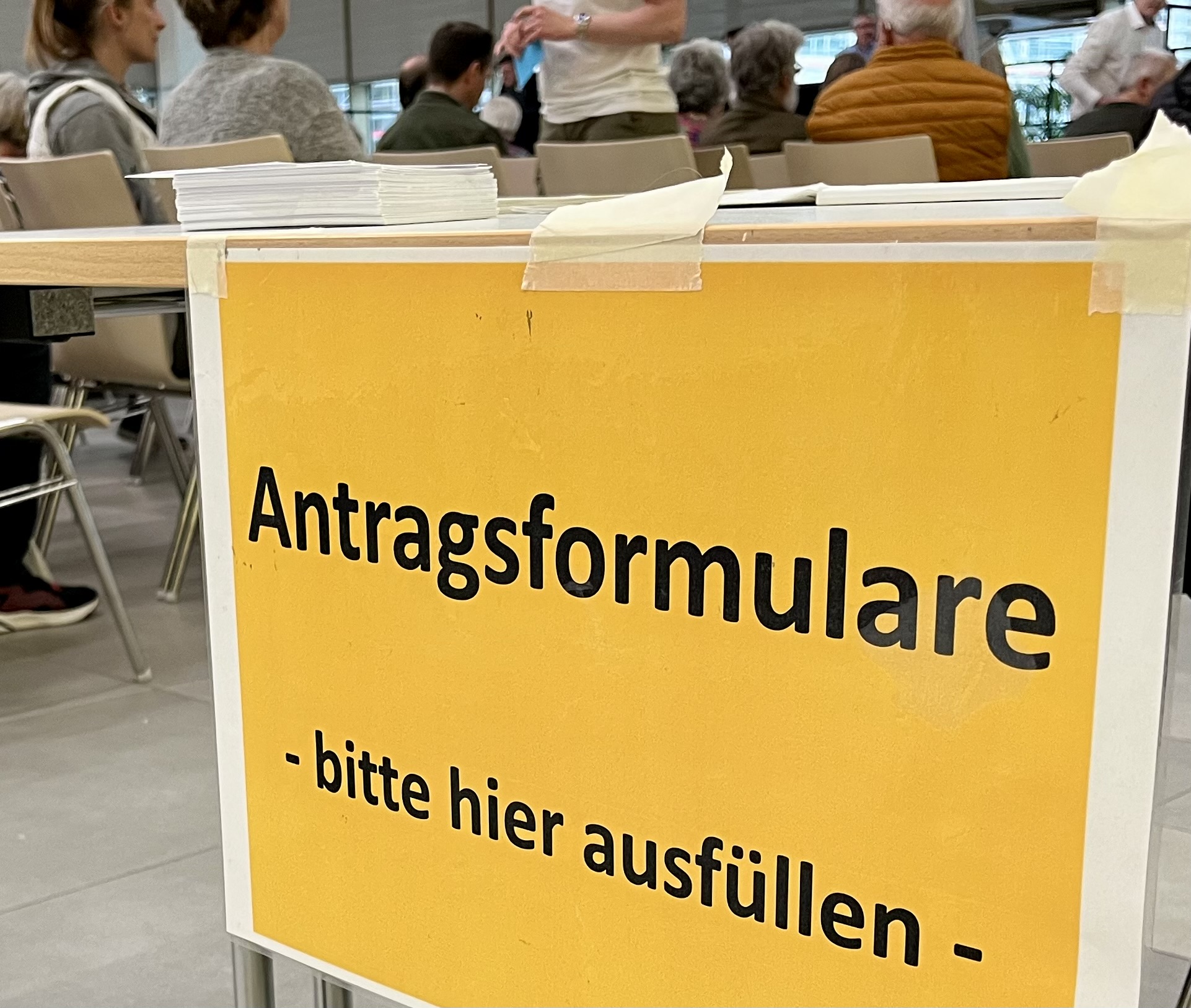 Aktive Bürger: 20 Anträge wurden gestellt, die nun in den nächsten drei Monaten von der Stadt beantwortet werden müssen.