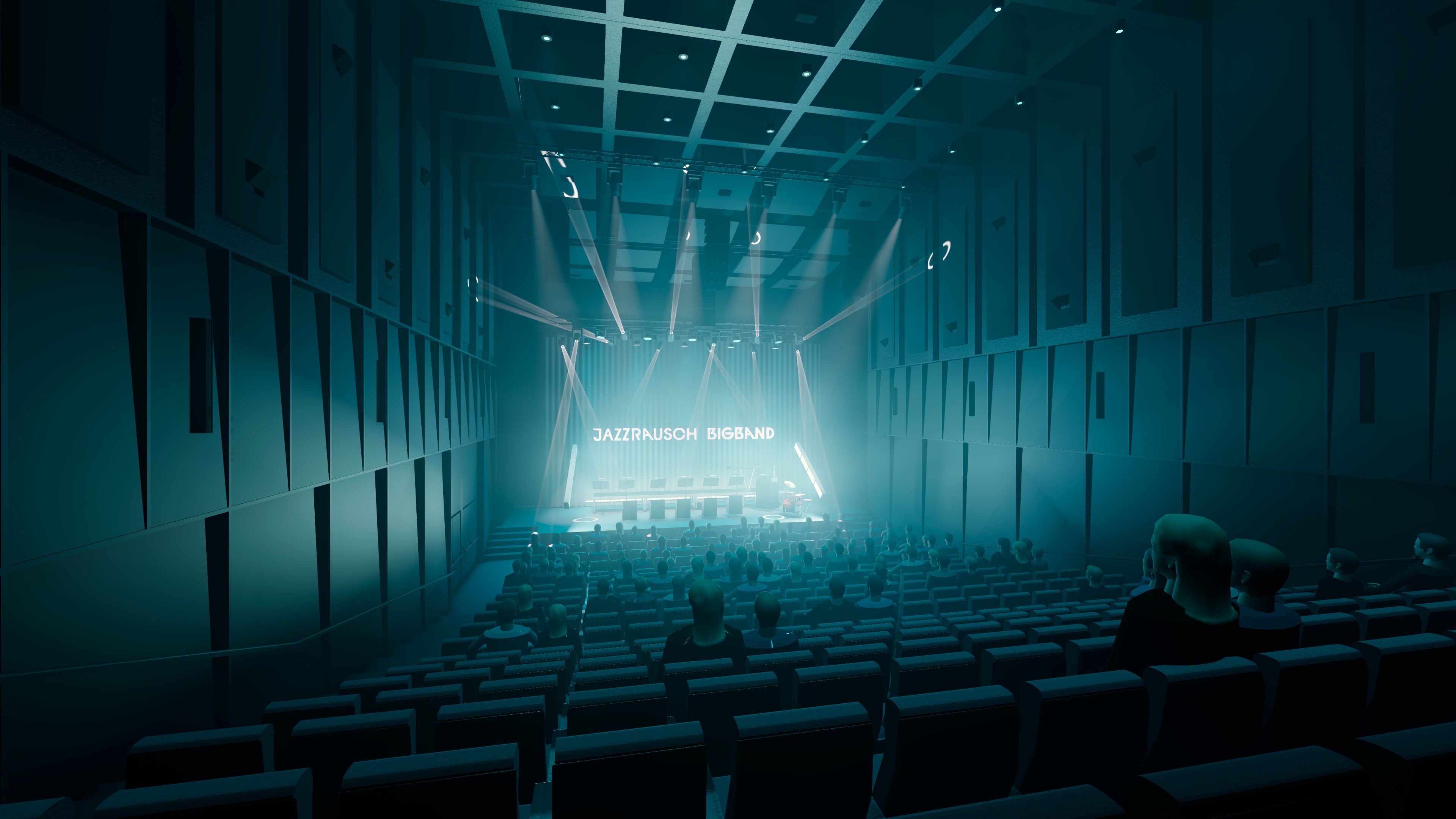 Dank der einzigartigen Technik werden hier sämtliche Musikrichtungen gut rüberkommen, vom Klassikkonzert bis zum Jazz. / © Philip Foidl (Rendering)