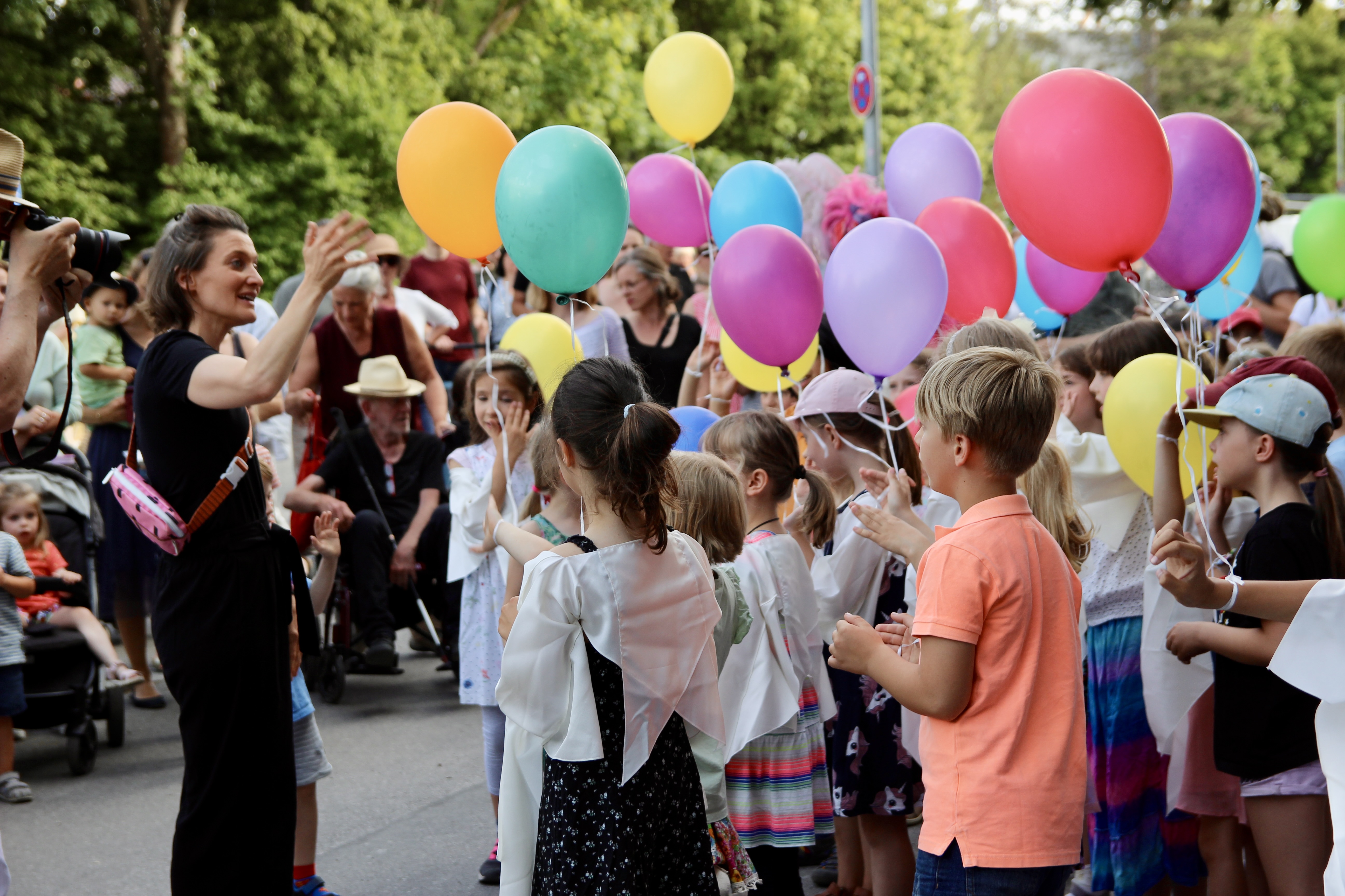 … des Kinderchors: Amelie Erhard …