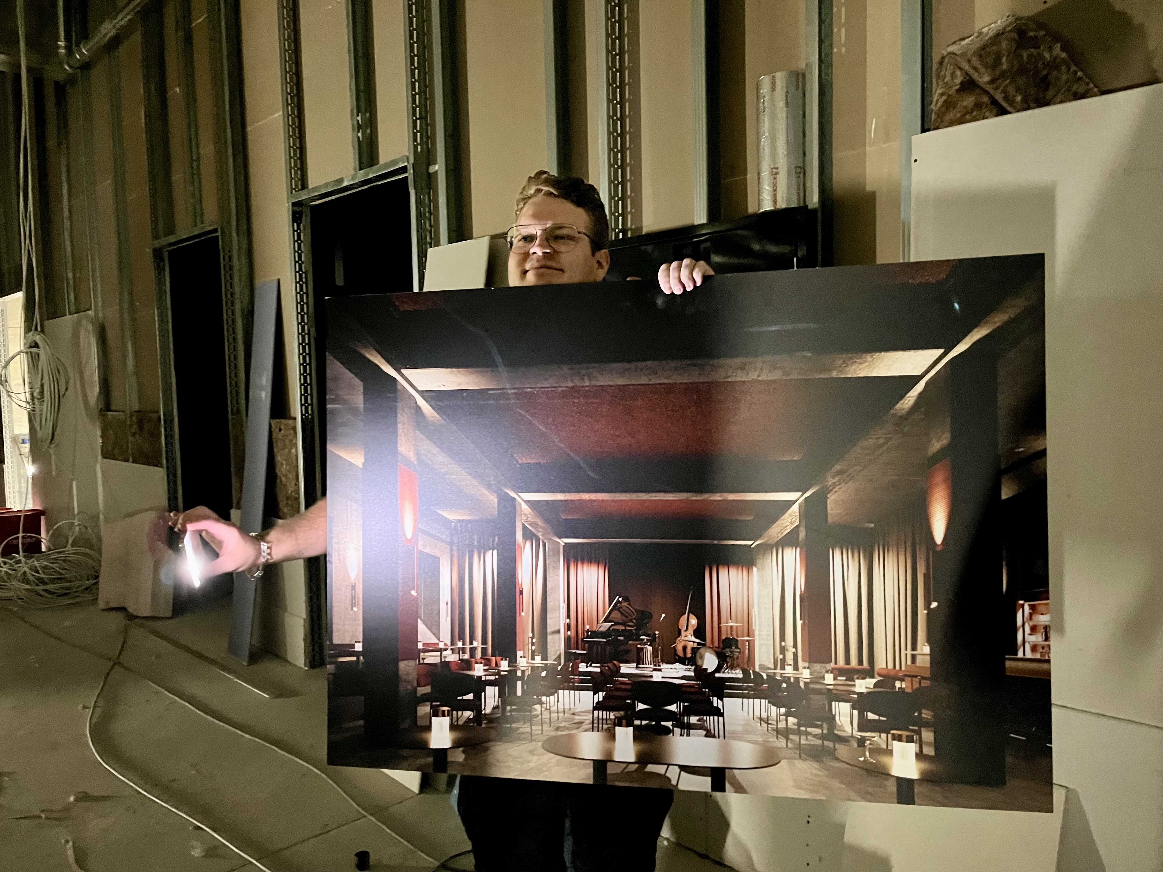 Roman Sladek mit Club-Rendering