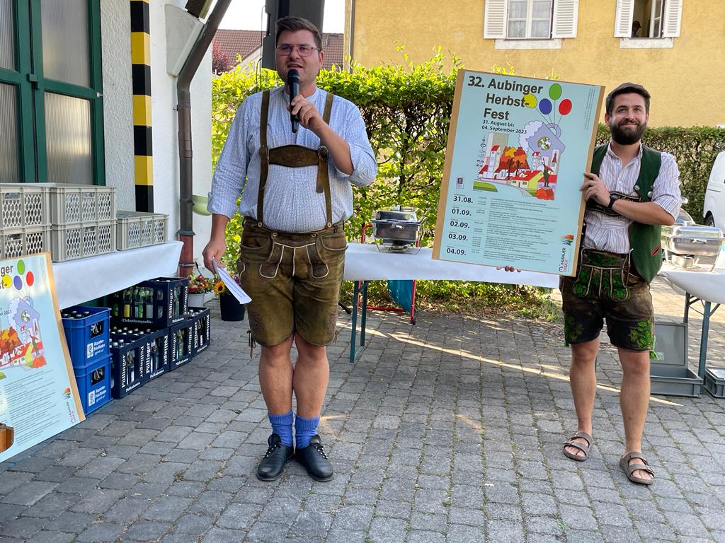 Sebastian Kriesel und Josef Noder (v.l.) stellten das Programm vor.