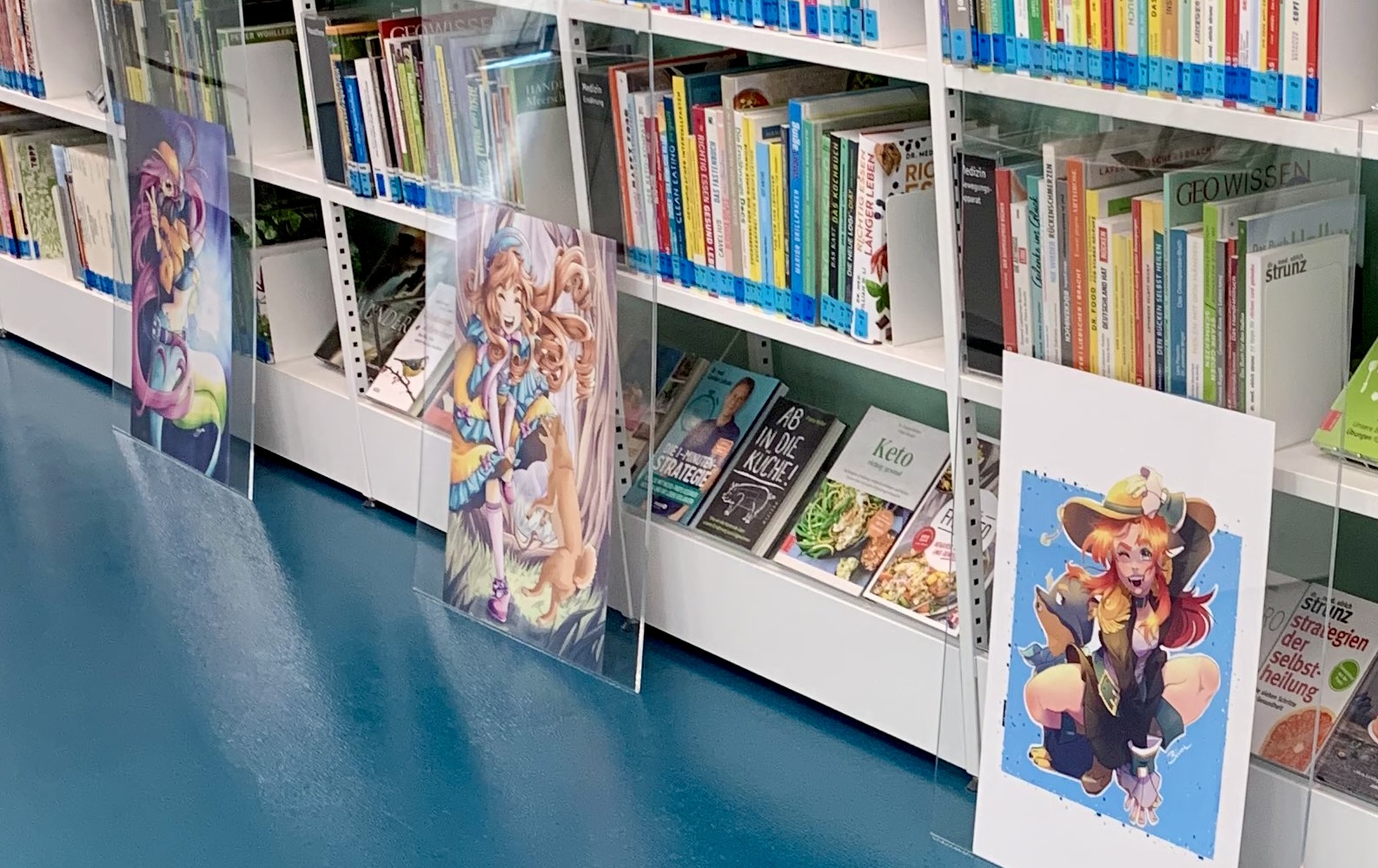 Mangas in der Stadtbücherei