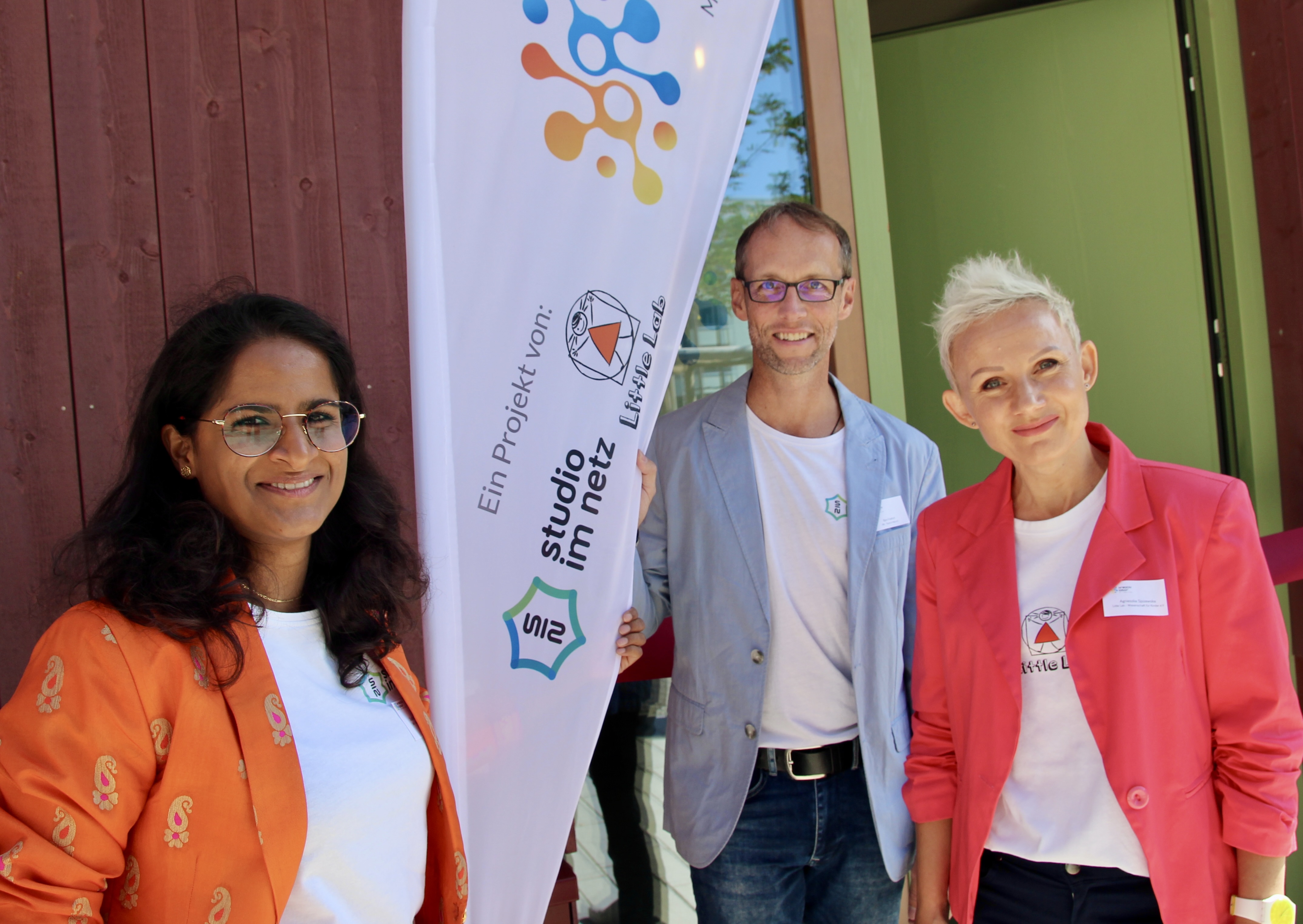 Freihamer Kreativlabor mit Sophia Kiehlmann, Björn Friedrich von “Studio im Netz” und Agnieszka Spizewska