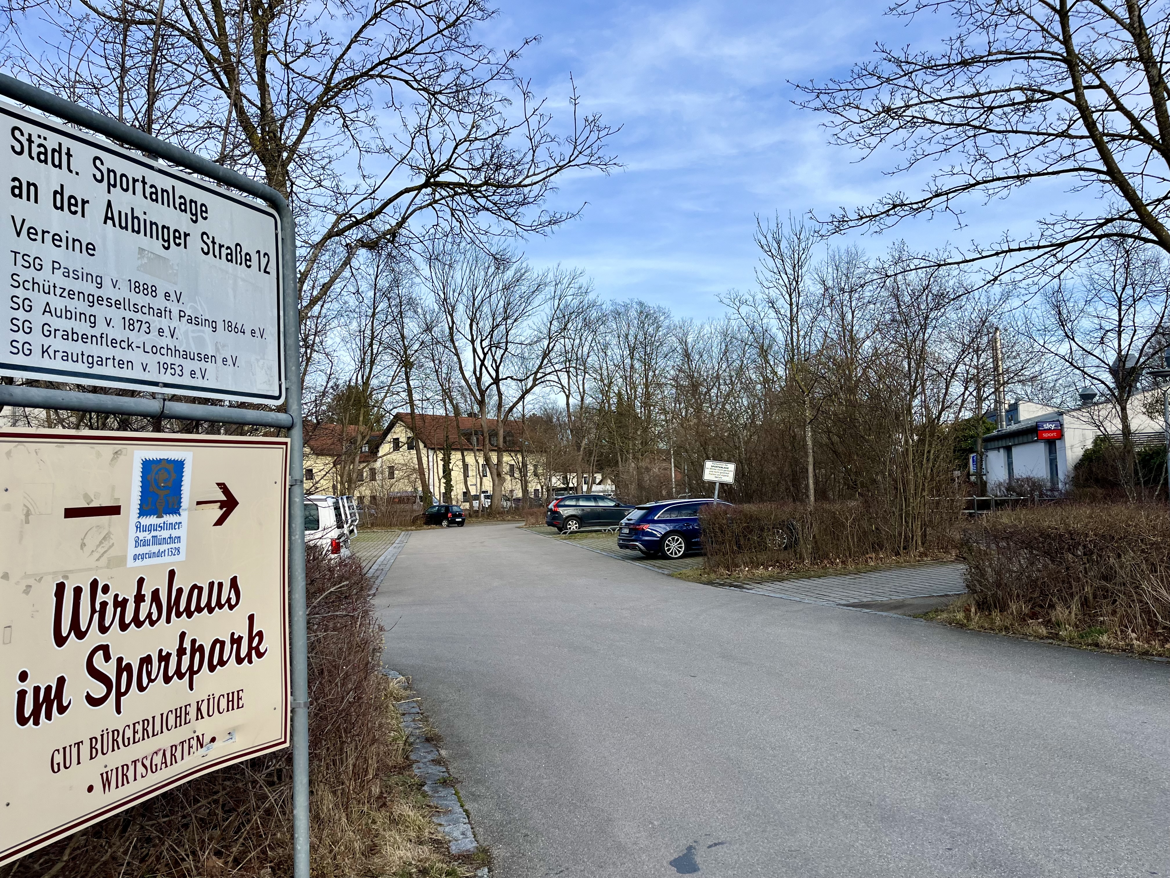 Das Vereinsheim in der Bezirkssportanlage Aubinger Straße beherbergt auch viele Schützenvereine.