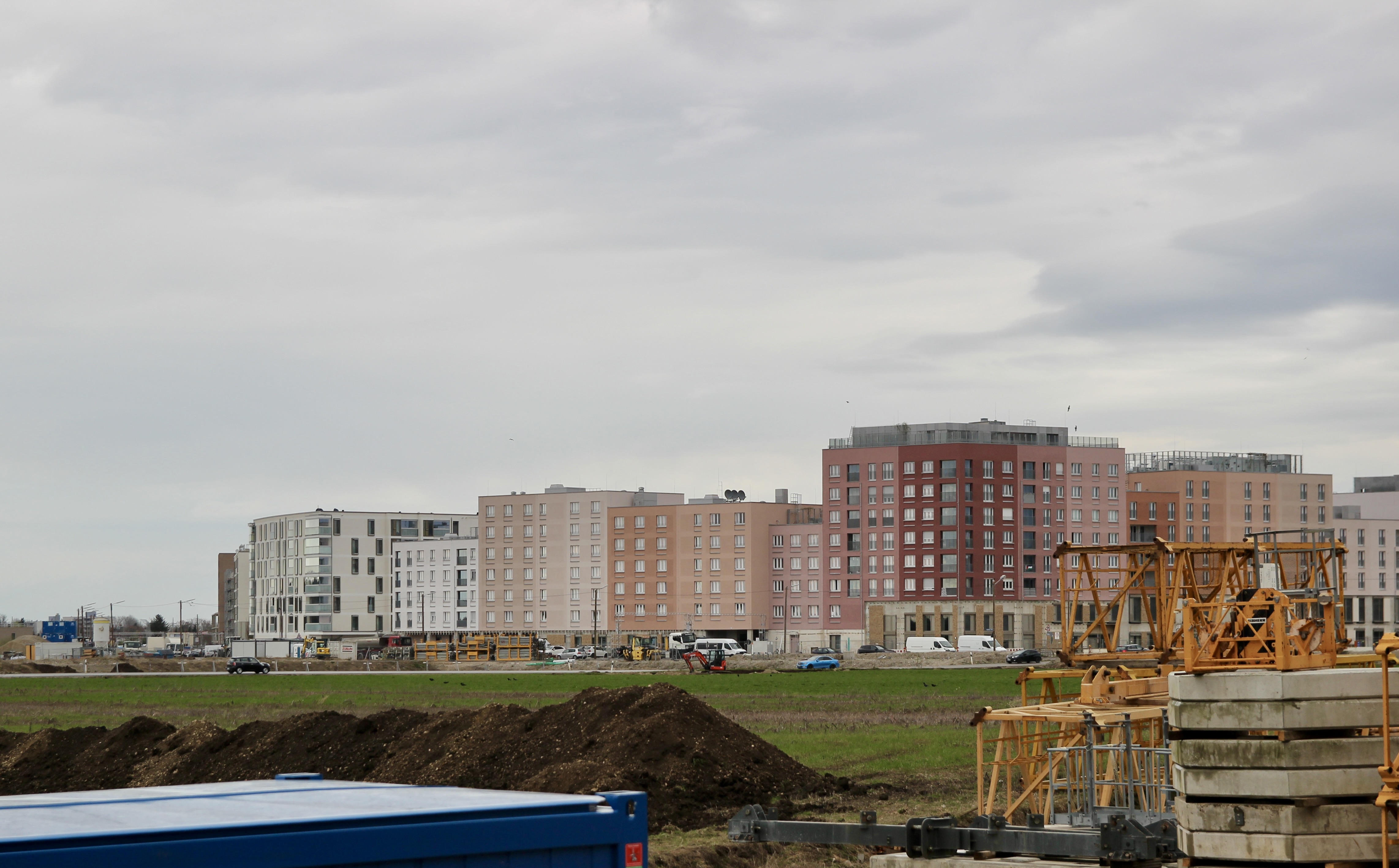 Hier soll Freiham weitergebaut werden. Der BA forderte Konzepte für die Verkehrs- und Sozialstruktur..