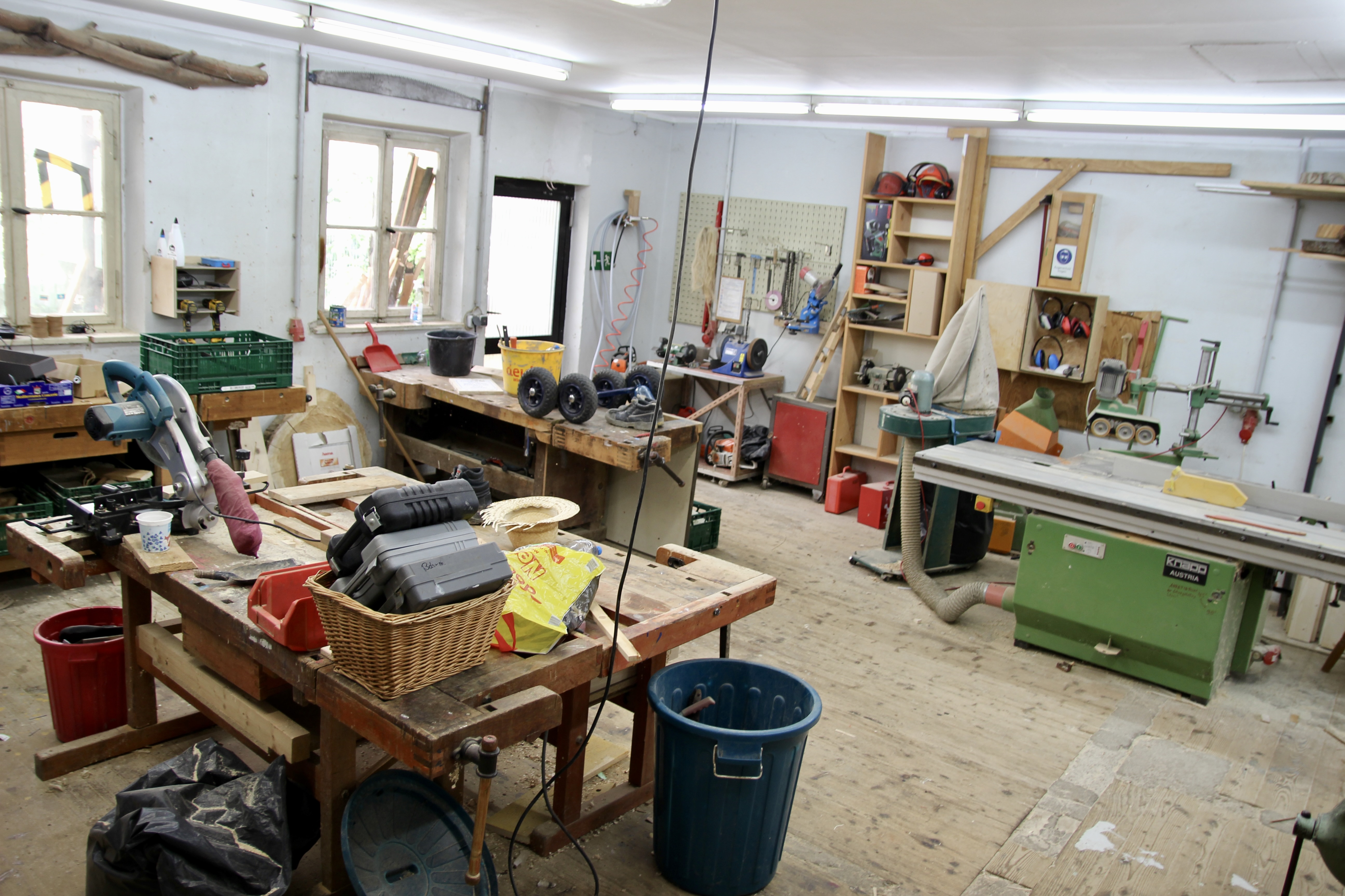 Die Jugendfarm Neuaubing kennt jeder. Aber auch deren spitzenmäßig ausgestattete Werkstatt?