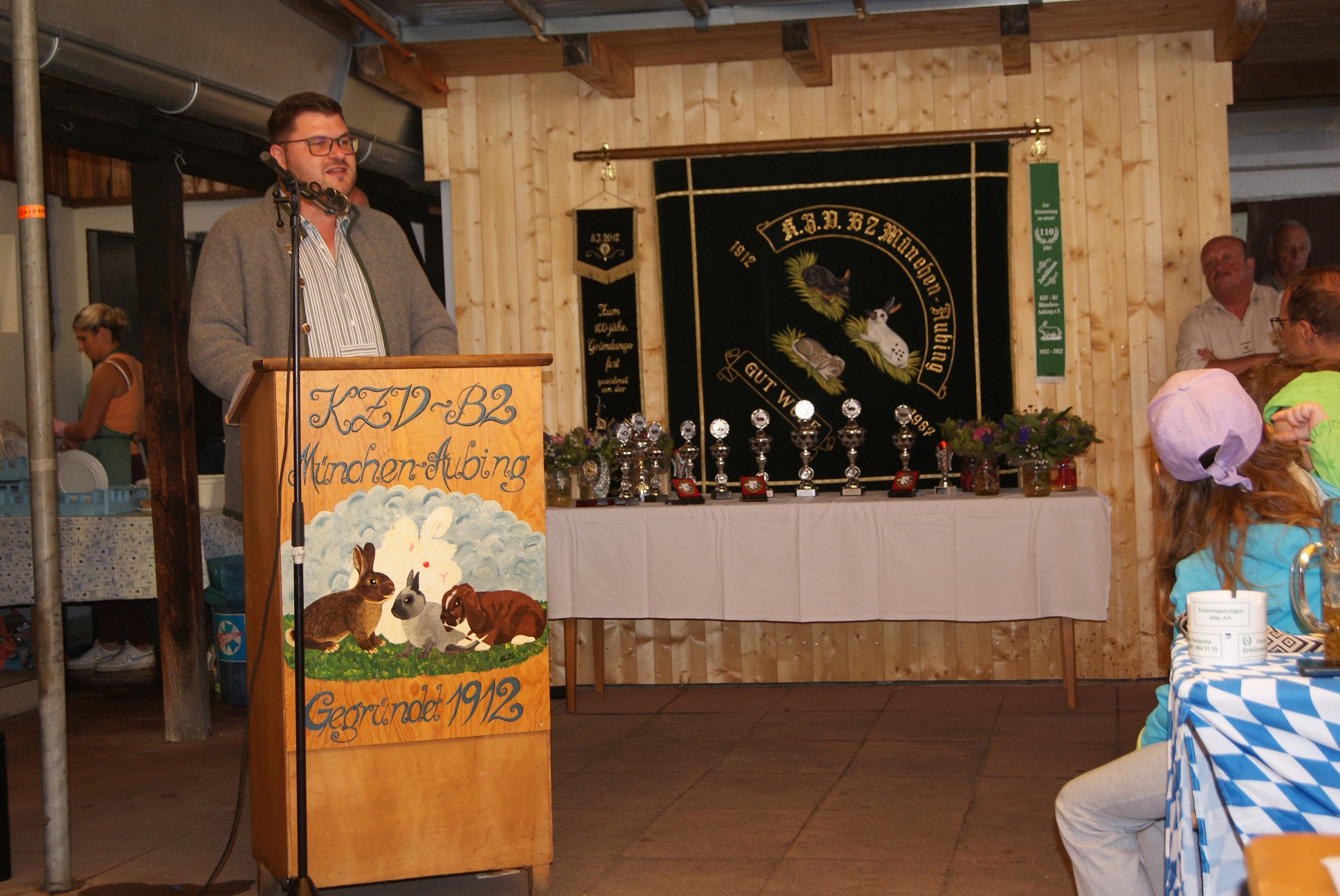 Sebastian Kriesel war der diesjährige Schirmherr des Aubinger Haserer-Festes.